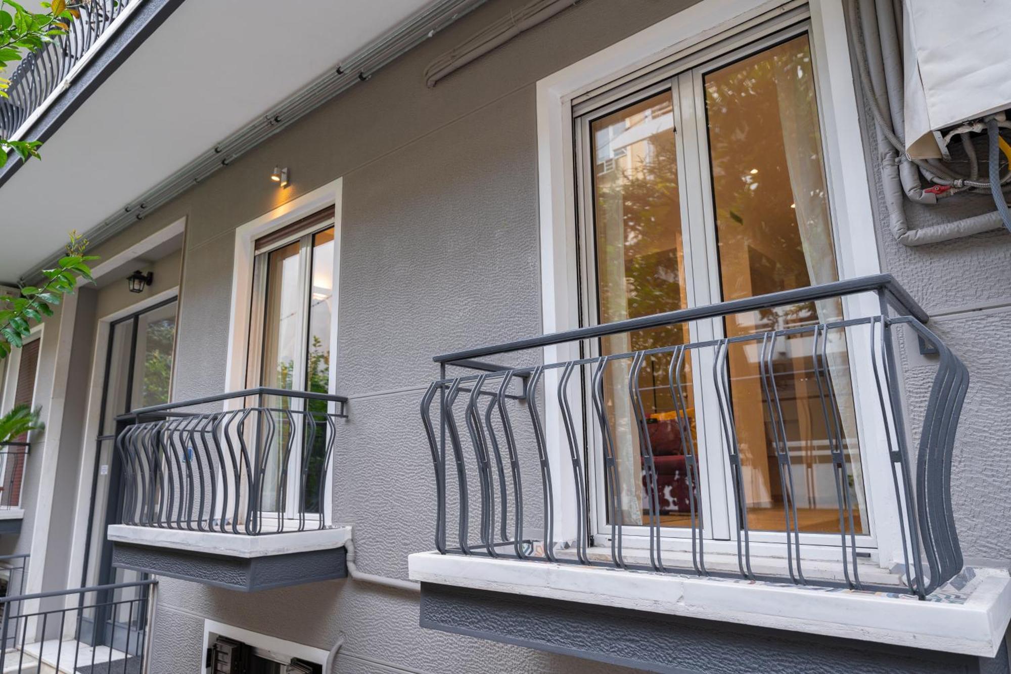 Spacious Modern Apartment In Athens Near Metro المظهر الخارجي الصورة