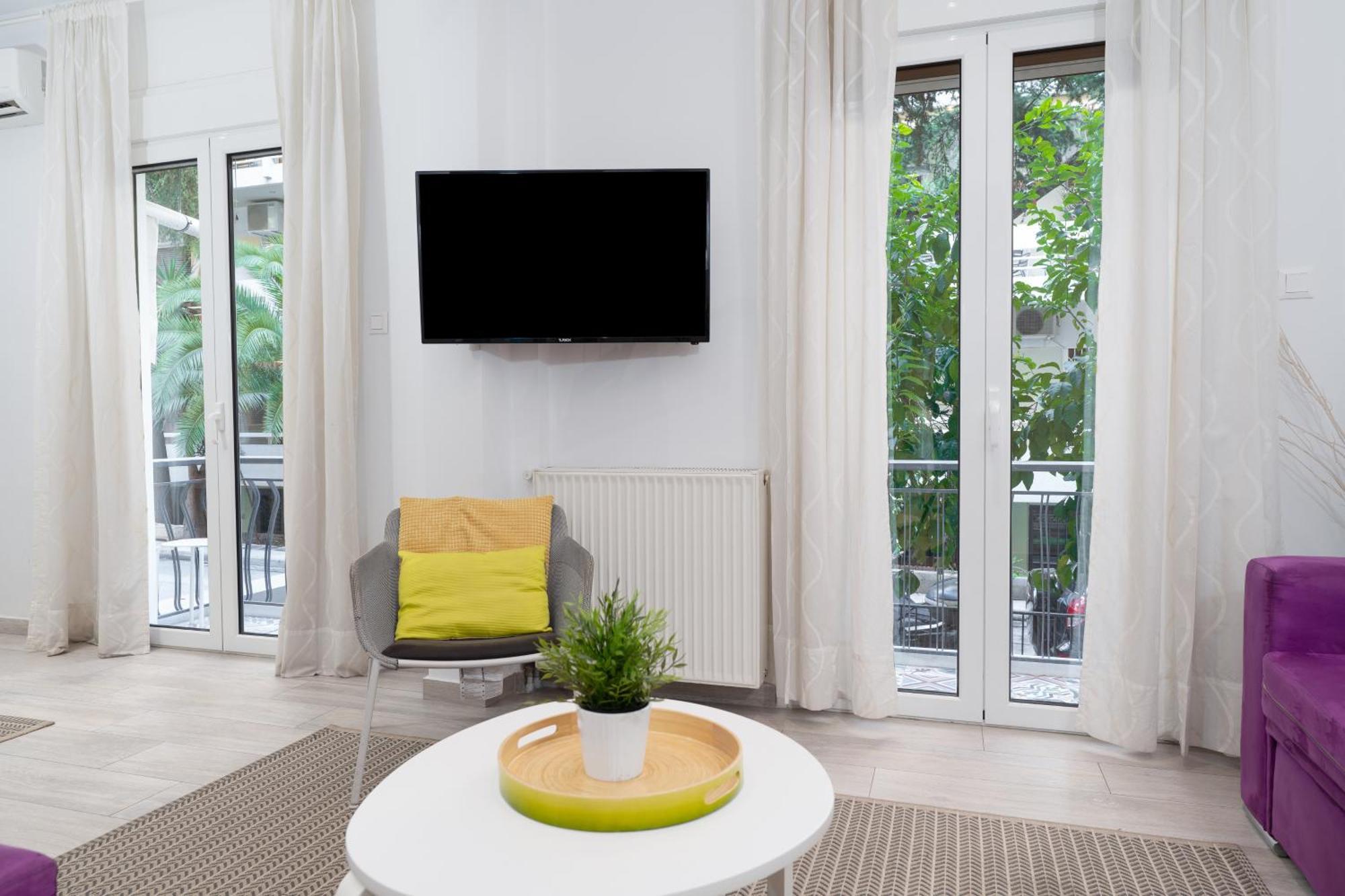 Spacious Modern Apartment In Athens Near Metro المظهر الخارجي الصورة