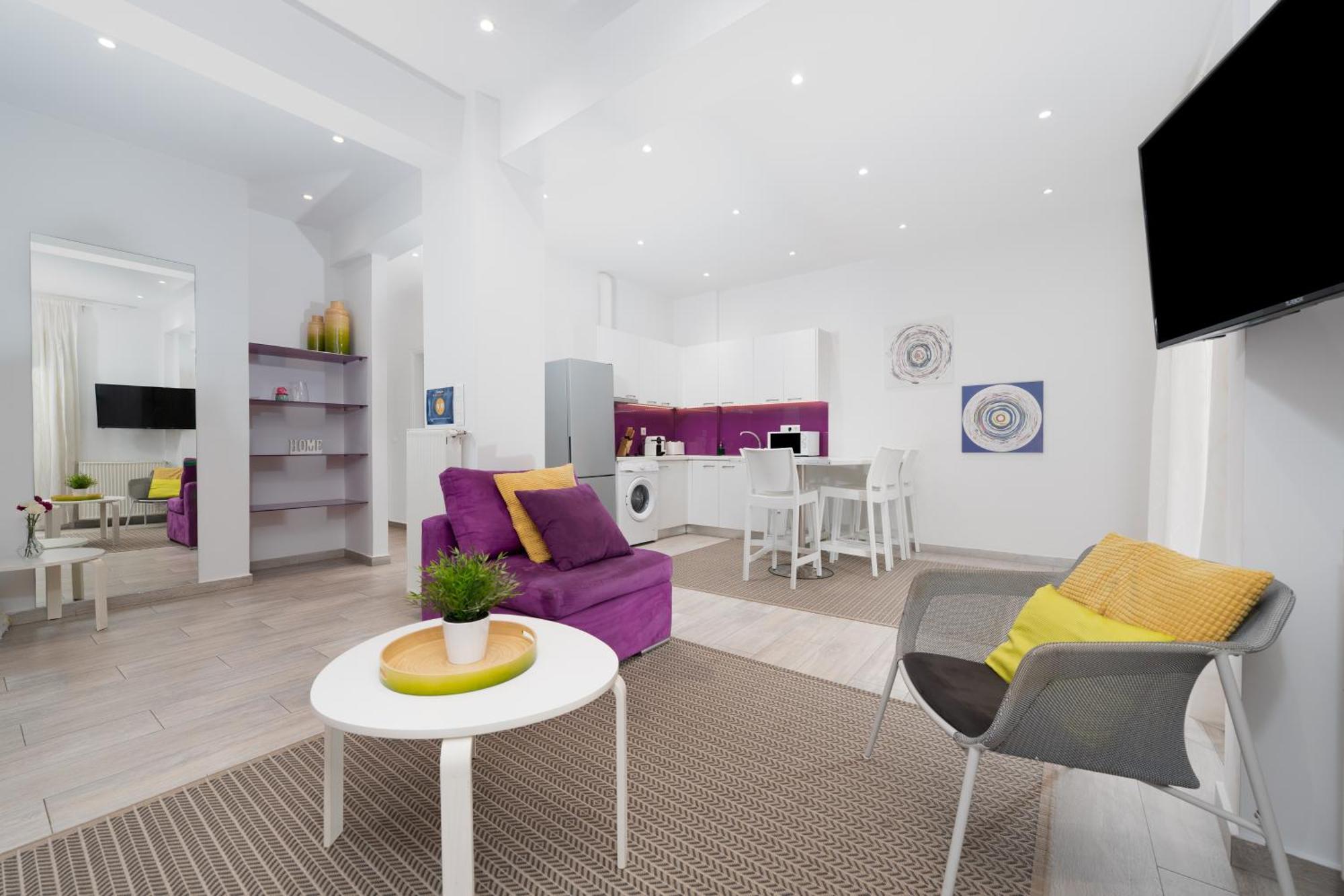 Spacious Modern Apartment In Athens Near Metro المظهر الخارجي الصورة